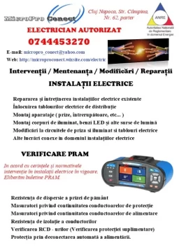 Electrician interventii, defectiuni, reparatii instalatii electrice